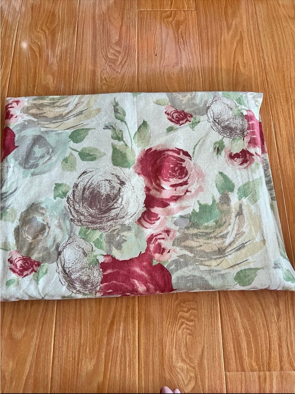 1 pc Meditation Home made with beautiful flower patterned fabric